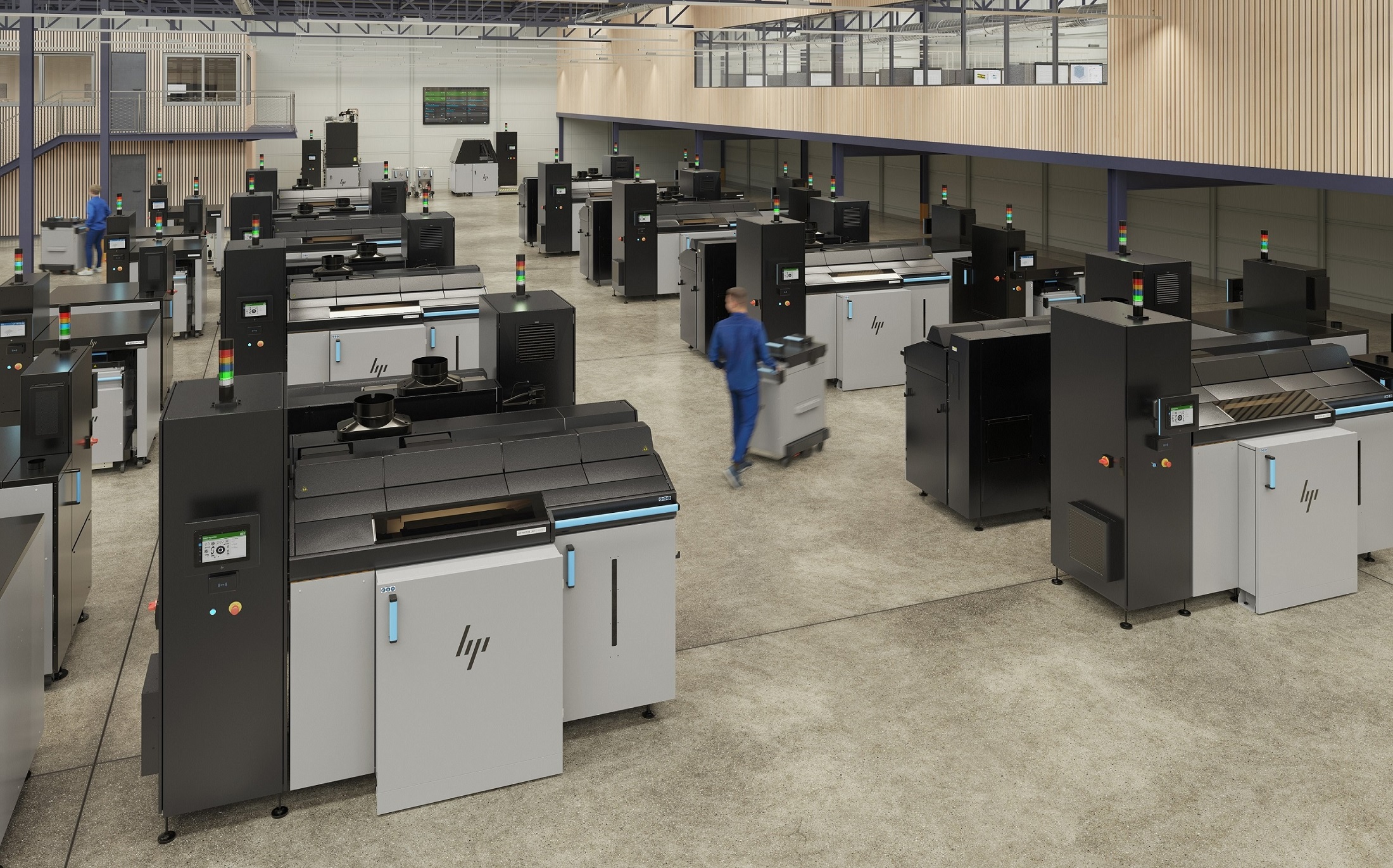 HP Metal Jet S100 Mass Production