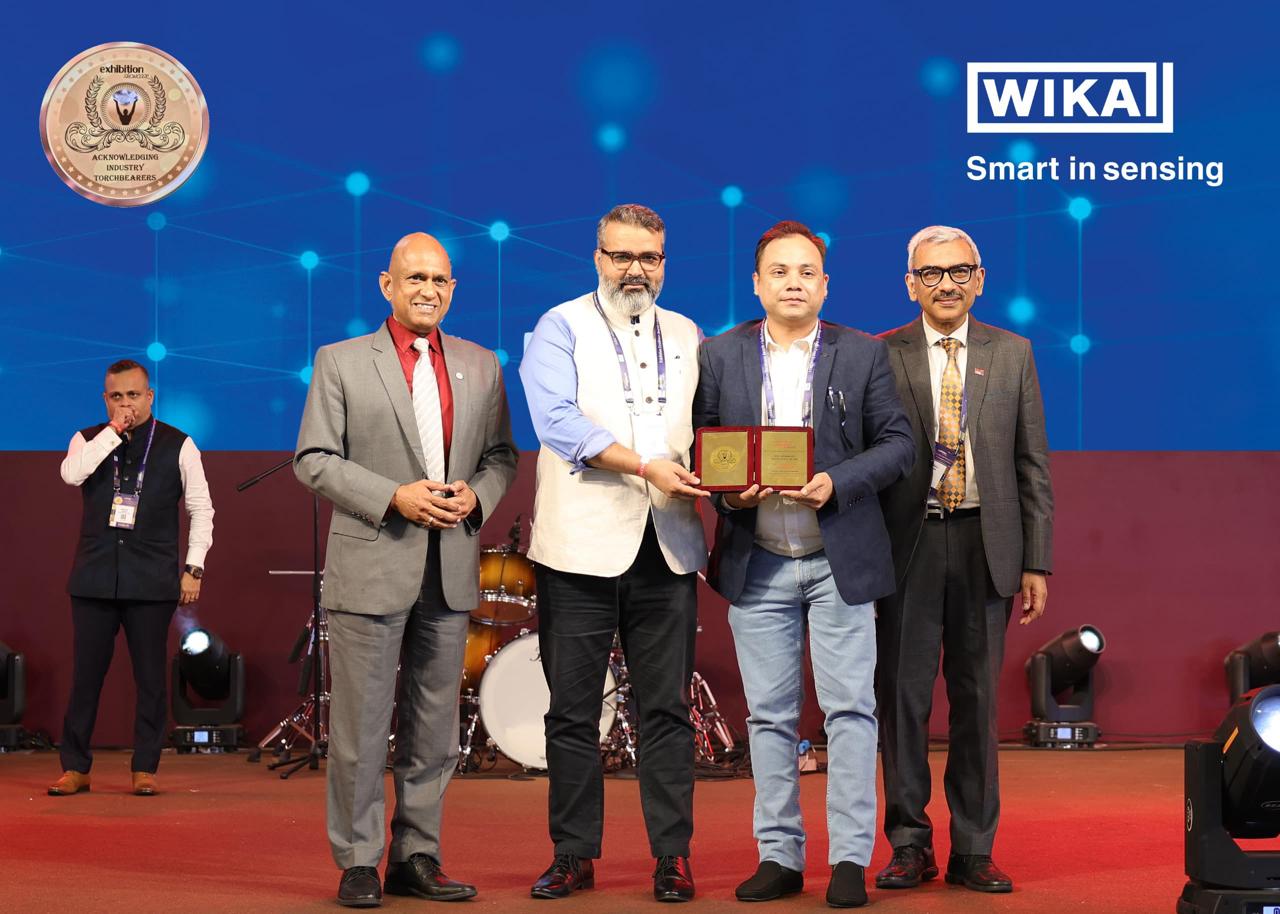 WIKA India Honoured with Sustainability Excellence Award at the 8th Edition of Exhibition Excellence Awards & Summit 2024 - machineinsider.com